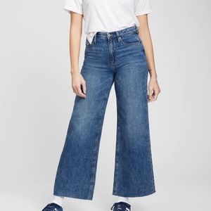 Gap High Rise Wide Leg Jeans